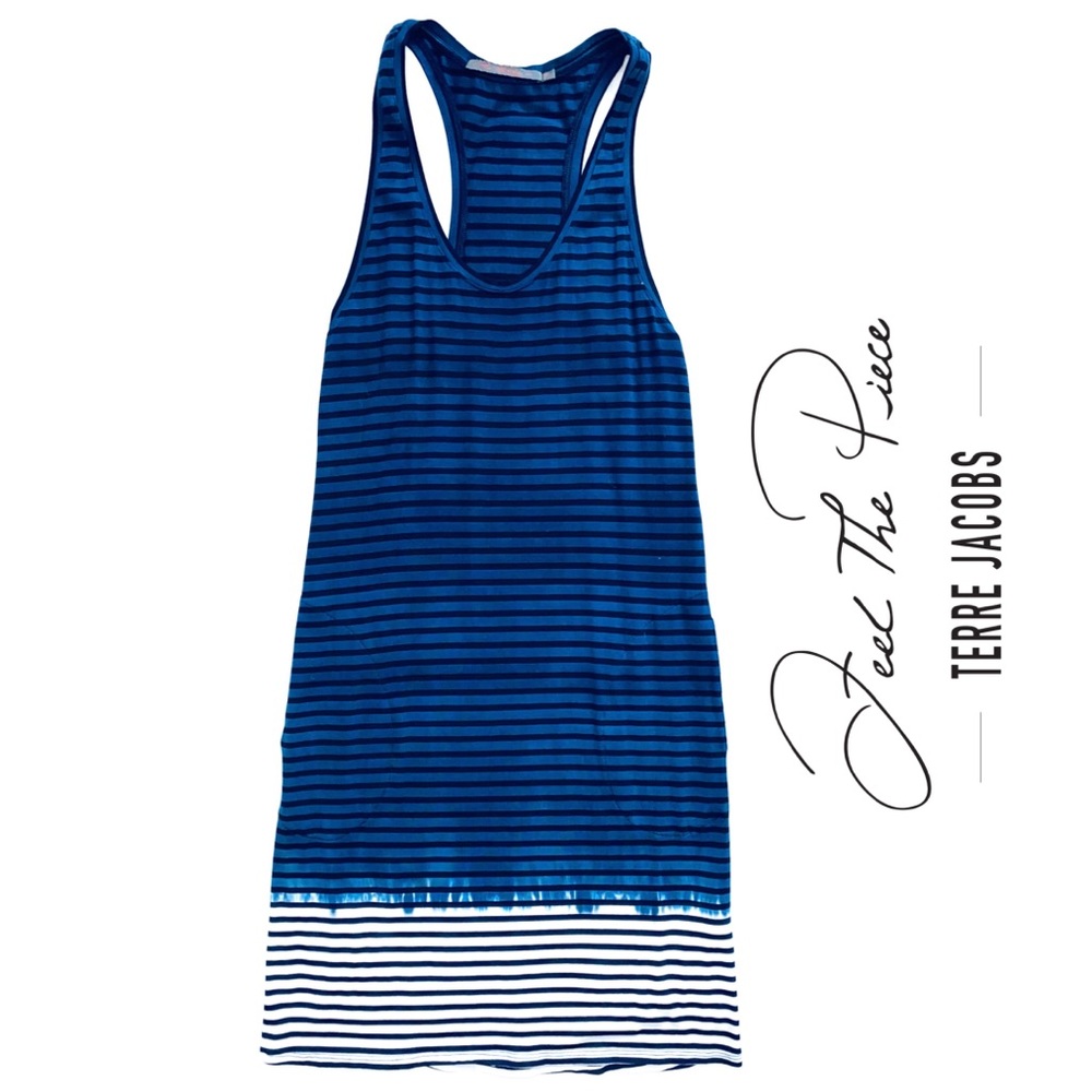 Terre Jacobs Feel The Piece | Striped Ombre Dress